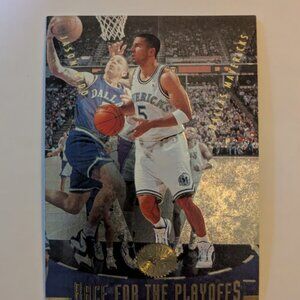 1995-96 SP Championship Series - Race for the Playoffs Jason Kidd #123